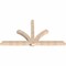 Ekena Millwork Redmond Smooth Timber Gable Bracket, Douglas Fir, 108"W x 58"H x 5 1/2"D x 5 1/2"F, 13/12 Pitch GBW108X58X0606RED00SDF - alternate 4